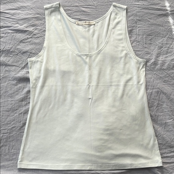 NWOT Peruvian Connection Basic Luxe Tank in Mint - Picture 1 of 4